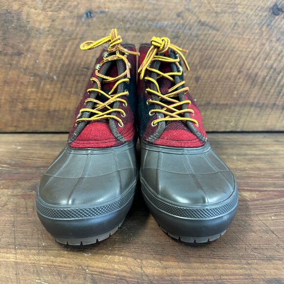 Polo Ralph Lauren Men\'s Claus Buffalo Check Lace-Up Boot 10 main image 4